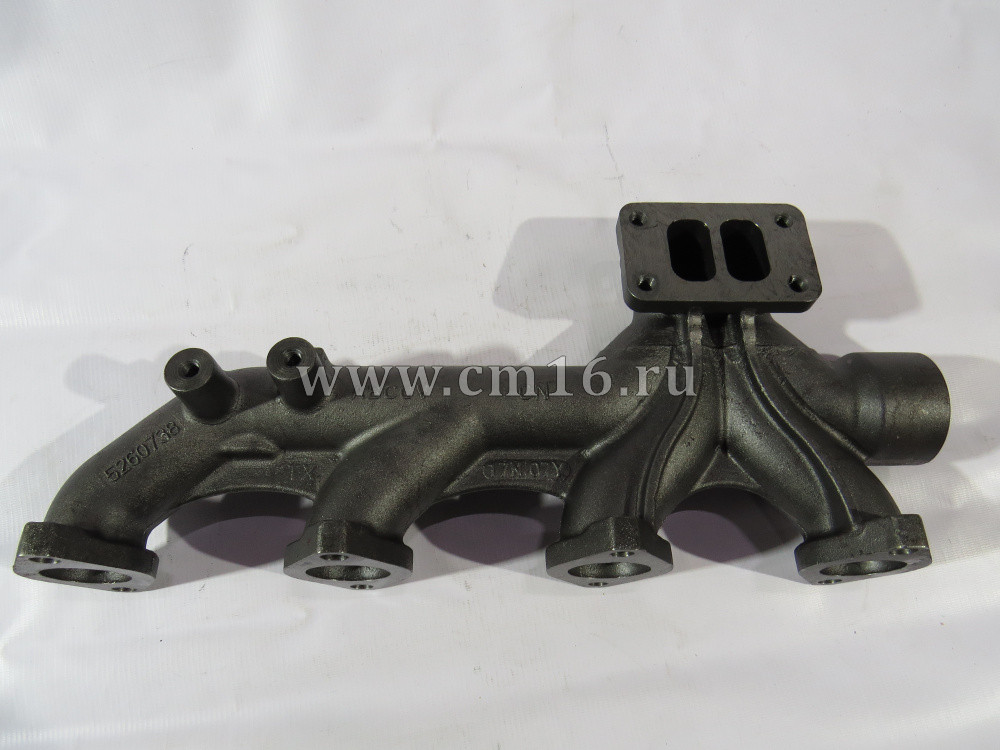 3943841 Коллектор выпускной двухсоставной (4-цил.) ISLe (С)
