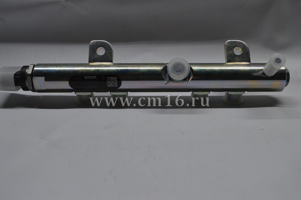 5259689/0445224013 Рампа топл.форсунок с датчиком ISF3.8 0445224013 (О+)
